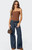 Edikted Women's Loren Strapless Ribbed Bodysuit - 0731609690736