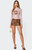 Edikted Women's Studded Faux Leather Mini Skort - 0840609690296