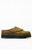 Dr Martens Men's Olive Zebzag Suede Anywair Platform Mules - 0530522360061