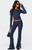 Edikted Women's Chase Fold Over Cable Knit Pants - 0850609690126