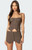 Edikted Women's Ellis Buttoned Up Corset - 0731609690787