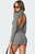 Edikted Women's Leana Striped Turtle Neck Top - 0731609690791