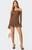 Edikted Women's Mya Off Shoulder Textured Mini Dress - 0870609690323