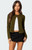 Edikted Women's Half Cable Knit Cardigan - 0740609690153
