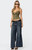 Edikted Women's Laney Vintage Washed Low Rise Jeans - 0860609690133
