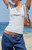John Galt Women's Blue Striped Zelly Short Sleeve Top - 0704601601529