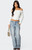 Edikted Women's Shai Low Rise Carpenter Jeans - 0860609690135