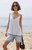 John Galt Women's Light Blue Edith Tank Top - 0791601600152