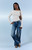 Pacsun Women's Casey Low Rise Baggy Jeans Medium Indigo - 0860454210365