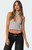 Edikted Women's Reissa Criss Cross Halter Top - 0731609690851