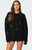 Edikted Women's Ellia Grommet Oversized Sweater - 0740609690186