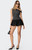 Edikted Women's Polka Dot Asymmetric Bubble Skirt Mini Dress - 0870609690335