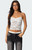 Edikted Women's Rut Sheer Lace Tank Top - 0712609690370
