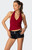 Edikted Women's Rhett Asymmetric Hem Halter Top - 0712609690373