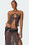 Edikted Women's Jaynie Distressed Knit Top - 0731609690863