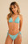 Dippin' Daisy's Women's Mia Tie Side Cheeky Bikini Bottom - 0825603600404