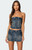 Edikted Women's Guinevere Zip Washed Denim - 0731609690876