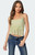 Edikted Women's Asymmetric Lace Halter Top - 0731609690886