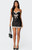 Edikted Women's Lace Bow Satin Effect Mini Dress - 0870609690342