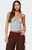 Edikted Women's Annelise Strapless Top - 0712609690405
