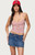Edikted Women's Tova Striped Scoop Tank Top - 0712609690409