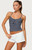 Edikted Women's Tova Striped Scoop Tank Top - 0712609690409