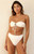 Dippin' Daisy's Women's Amalfi String Tie Bandeau Bikini Top - 0825603600700