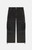 WeSC Men's Black Wash Baggy Denim Cargo Pants - 0136601830018