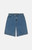 WeSC Men's Medium Blue Denim Long Shorts - 0170601830043