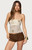 Edikted Women's Astra Beaded Sheer Strapless Top - 0712609690521