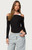 Edikted Women's Layered Ribbed Off Shoulder Bodysuit - 0731609691241