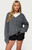 Edikted Women's Shiraz Oversized V Neck Cardigan - 0740609690231