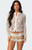 Edikted Women's Peyson Sheer Lace Top - 0731609690913