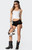 Edikted Women's Knox Ruffle Micro Shorts - 0821609690203