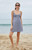 John Galt Women's Black & White Gingham Ariana Mini Dress - 0794601600023