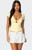 Edikted Women's Burkley Keyhole Gathered Top - 0731609690931