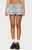 Edikted Women's Avia Ruffle Striped Mini Skort - 0840609690395