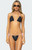 Edikted Women's Leigh Polka Dot Triangle Bikini Top - 0825609690055