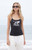 John Galt Women's Skylar Radio Silence Tank Top - 0790601600397