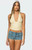 Edikted Women's Halliday Eyelet Halter Top - 0731609690938