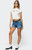 Edikted Women's Scottie Low Rise Denim Shorts - 0829609690041