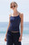 John Galt Women's Blue Skylar Tank Top - 0704601600129