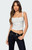 Edikted Women's Dulcie Dotted Cotton Bustier Top - 0731609690946