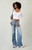 Pacsun Women's Casey Low Rise Baggy Jeans Ripped Raw Cut Medium Blue - 0860454210025