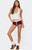 Edikted Women's Vinnie Contrast Shorts - 0821609690242