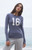 John Galt Women's Vintage Blue 16 Long Sleeve T-Shirt - 0790601600414