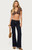 Edikted Women's Carys Stud Low Rise Flared Jeans - 0870609690367
