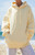John Galt Women's Yellow Christy Oversized Hoodie - 0793601600215