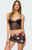 Edikted Women's Kylo Mixed Print Sheer Mesh Top - 0712609690497