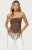 Edikted Women's Backless Sheer Mesh Strapless Top - 0712609690502